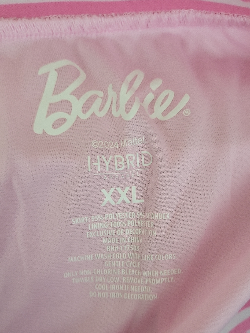 Barbie Pink Pleated Women's Skort Size XXL - Picture 7 of 8